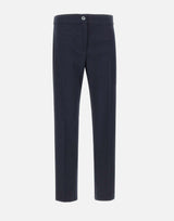 ELENA MIRO' Pantaloni in misto cotone BLUE Donna 