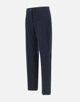 ELENA MIRO' Pantaloni in misto cotone BLUE Donna 