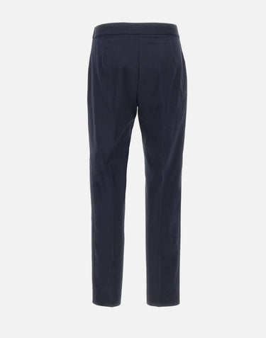 ELENA MIRO' Pantaloni in misto cotone BLUE Donna 