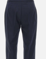 ELENA MIRO' Pantaloni in misto cotone BLUE Donna 