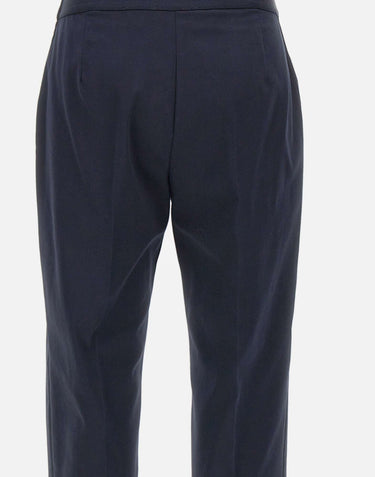 ELENA MIRO' Pantaloni in misto cotone BLUE Donna 