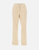 ELENA MIRO' Pantaloni in punto Milano BEIGE Donna 