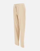ELENA MIRO' Pantaloni in punto Milano BEIGE Donna 