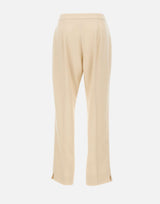 ELENA MIRO' Pantaloni in punto Milano BEIGE Donna 