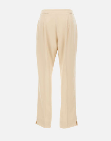 ELENA MIRO' Pantaloni in punto Milano BEIGE Donna 