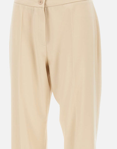 ELENA MIRO' Pantaloni in punto Milano BEIGE Donna 