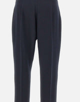ELENA MIRO' Pantaloni in punto Milano BLACK Donna 