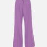 ELENA MIRO' Pantaloni sartoriali in cady PURPLE Donna 