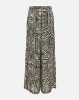 ELENA MIRO' Pantaloni in viscosa a fantasia MULTICOLOR Donna 