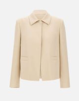 ELENA MIRO' Giacca in tessuto crêpe BEIGE Donna 