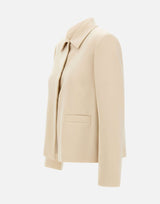 ELENA MIRO' Giacca in tessuto crêpe BEIGE Donna 