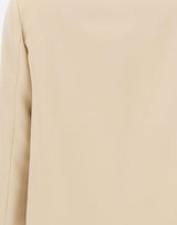 ELENA MIRO' Giacca in tessuto crêpe BEIGE Donna 
