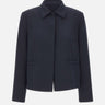 ELENA MIRO' Giacca in tessuto crêpe BLUE Donna 