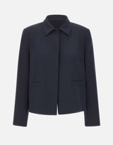 ELENA MIRO' Giacca in tessuto crêpe BLUE Donna 