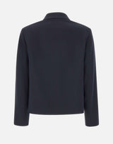 ELENA MIRO' Giacca in tessuto crêpe BLUE Donna 