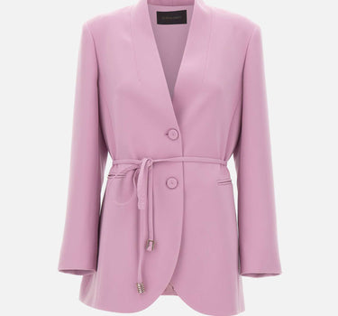 ELENA MIRO' Blazer con cintura PURPLE Donna 