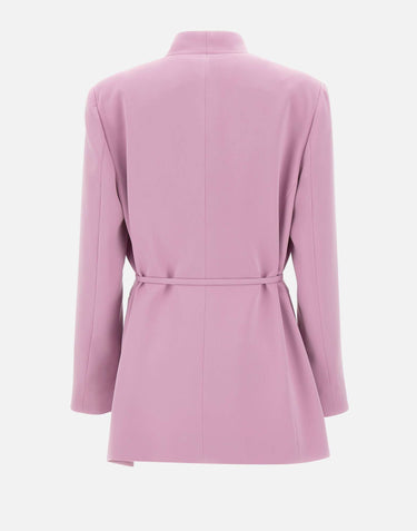 ELENA MIRO' Blazer con cintura PURPLE Donna 