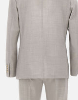 ELEVENTY Abito doppiopetto in lana GREY Uomo 