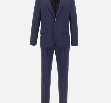 ELEVENTY Abito monopetto in lana BLUE Uomo 