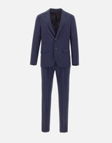 ELEVENTY Abito monopetto in lana BLUE Uomo 