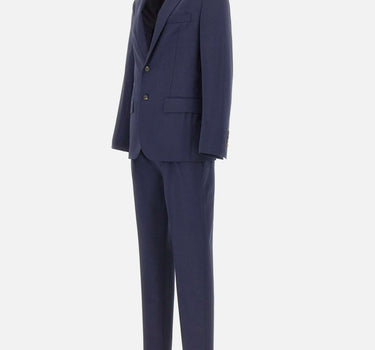 ELEVENTY Abito monopetto in lana BLUE Uomo 