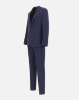 ELEVENTY Abito monopetto in lana BLUE Uomo 