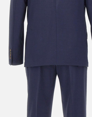 ELEVENTY Abito monopetto in lana BLUE Uomo 