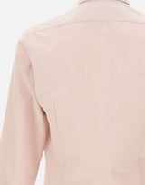 ELEVENTY Camicia in cotone piquet Pink Uomo 