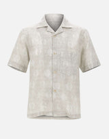 Camicia in misto lino e cotone M75CAMK09 TES0M1250002 ELEVENTY 