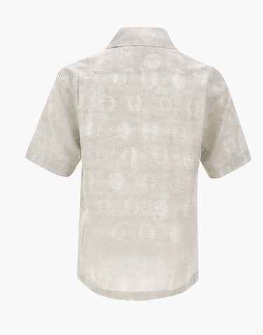 Camicia in misto lino e cotone M75CAMK09 TES0M1250002 ELEVENTY 