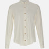 ELEVENTY Camicia in misto cotone WHITE Uomo 