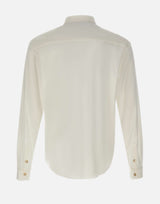 ELEVENTY Camicia in misto cotone WHITE Uomo 
