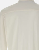 ELEVENTY Camicia in misto cotone WHITE Uomo 