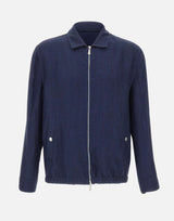 Giacca full zip in lino M75GBTM40 TES0M12311 ELEVENTY 