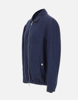 Giacca full zip in lino M75GBTM40 TES0M12311 ELEVENTY 