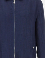 Giacca full zip in lino M75GBTM40 TES0M12311 ELEVENTY 