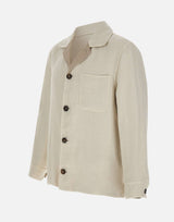 Giacca in lino foderata M75GBTM41 TES0M12300 ELEVENTY 