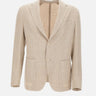 Blazer in misto lino e lana M75GIAC12 TES0M00302 ELEVENTY 