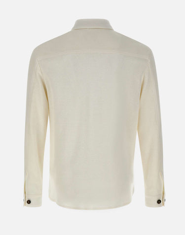 Giacca in misto lino e cotone M75GIAK08 TES0M02201 ELEVENTY 