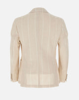 ELEVENTY Blazer doppiopetto BEIGE Uomo 