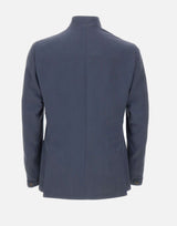 ELEVENTY Blazer con colletto alla coreana BLUE Uomo 
