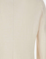 Blazer con pettorina in cotone e lino M75GIAM15 TES0M2000201 ELEVENTY 