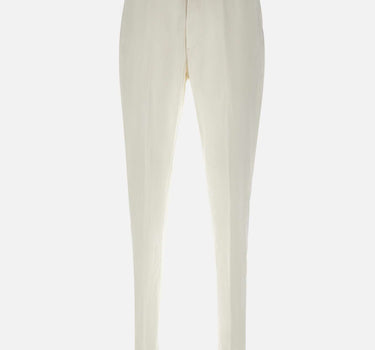 ELEVENTY Pantaloni in misto cotone WHITE Uomo 