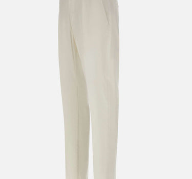 ELEVENTY Pantaloni in misto cotone WHITE Uomo 