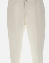 ELEVENTY Pantaloni in misto cotone WHITE Uomo 