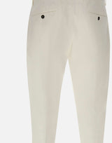 ELEVENTY Pantaloni in misto cotone WHITE Uomo 
