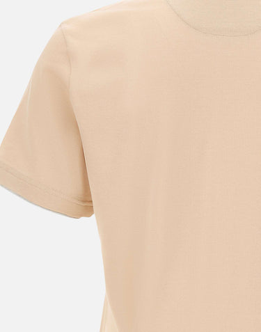 ELEVENTY T-shirt con bordini a contrasto BEIGE Uomo 