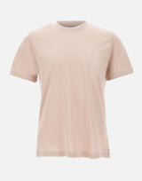 ELEVENTY T-shirt con bordini a contrasto Pink Uomo 