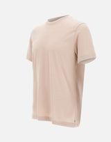 ELEVENTY T-shirt con bordini a contrasto Pink Uomo 