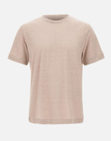 ELEVENTY T-shirt in lino BEIGE Uomo 